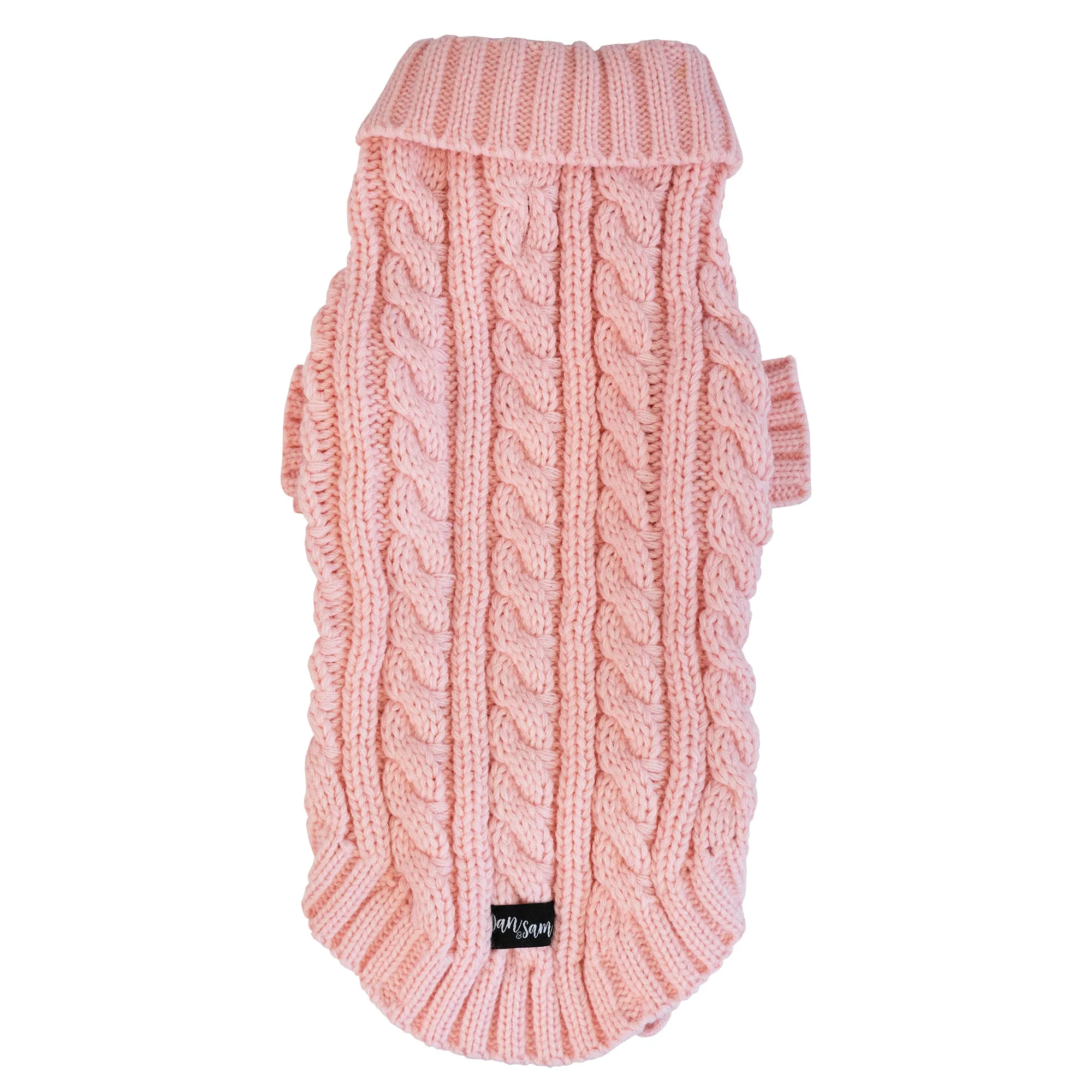 Dan & Sam - Knitted Sweater (Bubblegum Pink) - 30cm