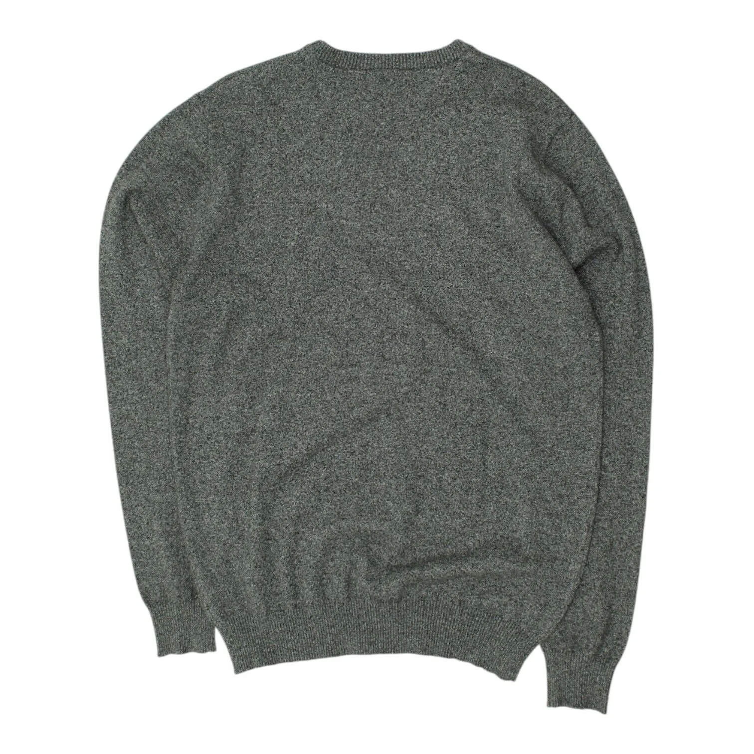 Diesel Mens Grey Knit Crew Neck Jumper | Vintage High End Designer Sweater VTG
