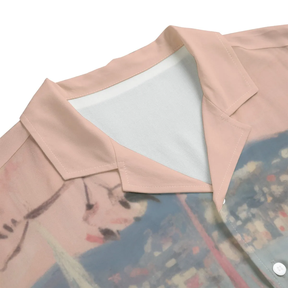 Drinks by the Bay Rayon Short Sleeve Shirt