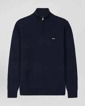 Eden Park Regular Cotton Half Zip