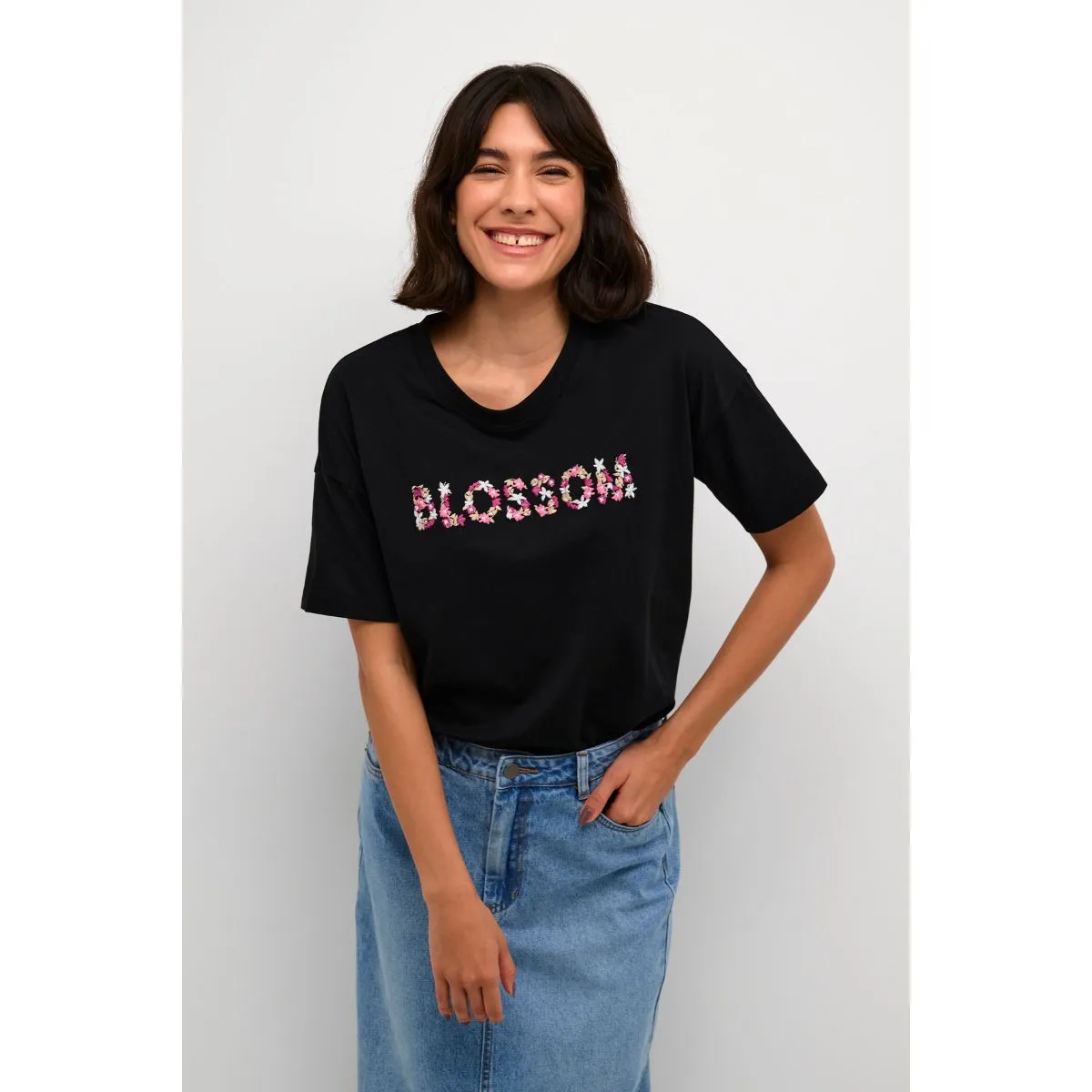 Fie t-shirt black deep