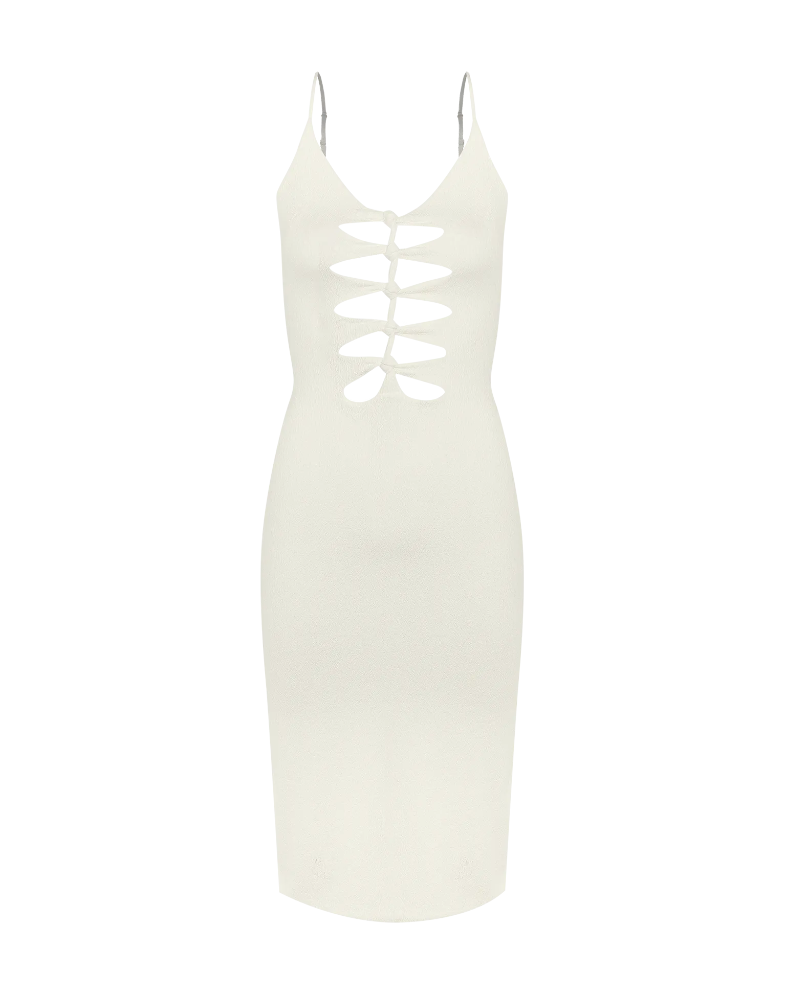 Firenze Seraphine Midi Dress - White
