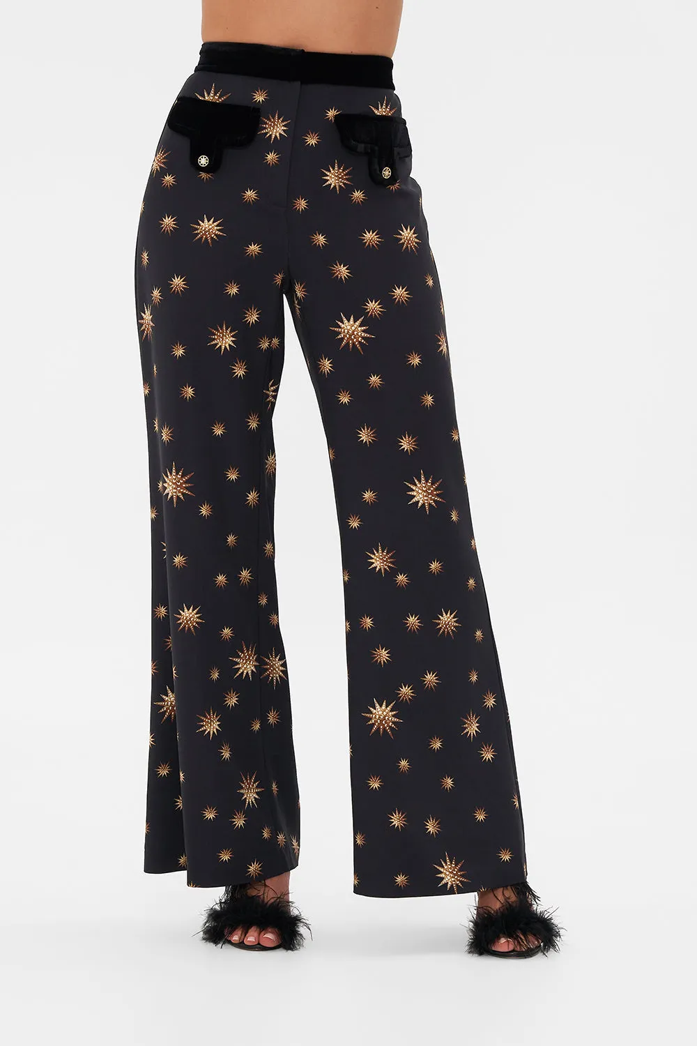 FLARED PANT WITH POCKETS SOUL OF A STAR GAZER