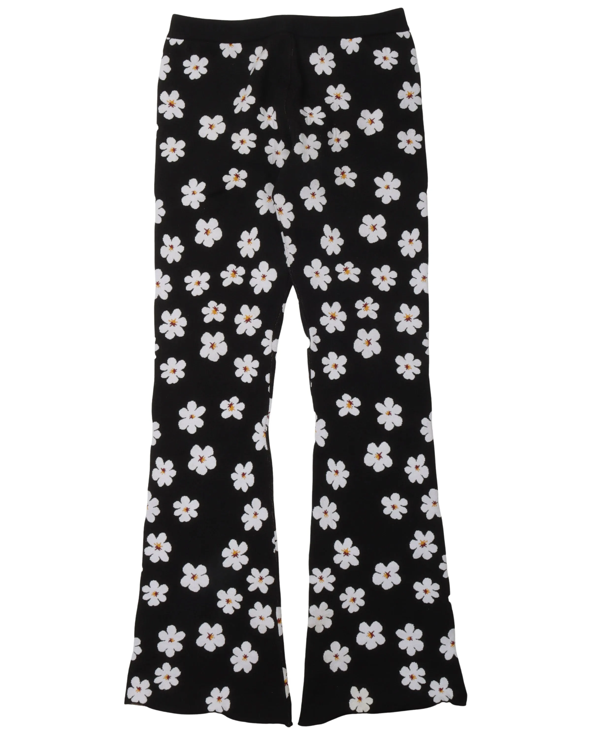 Flower Flared Pants