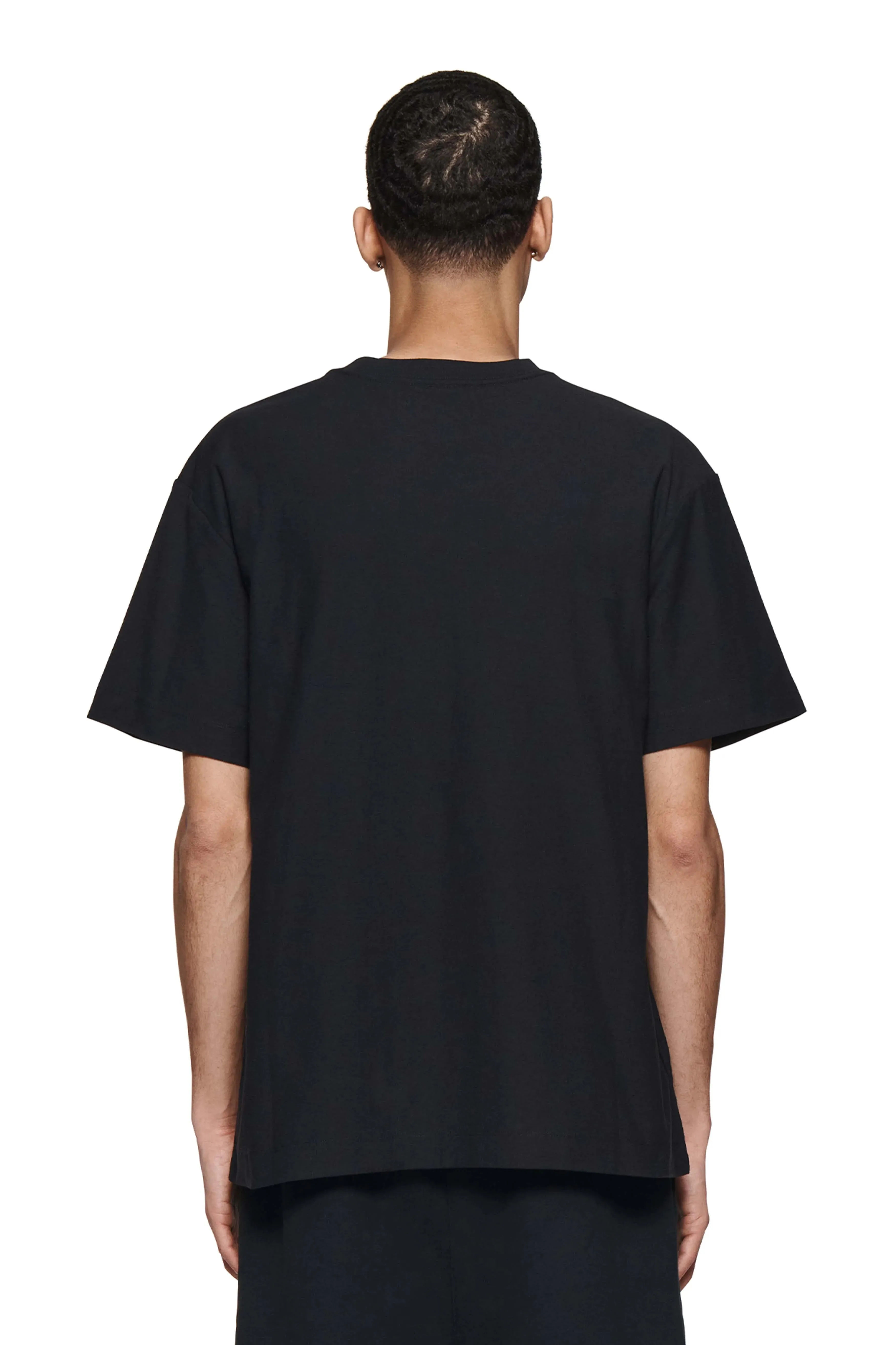 Flower Tee (Black) - P117-HBFG125