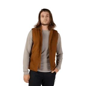 Fox Source Sherpa Vest Nutmeg Brown