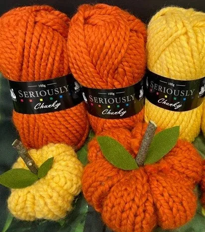 FREE *DOWNLOAD* - A4 Knitting Pattern - Pumpkin