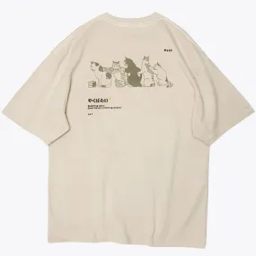 Funny Japanese Cat Shirt