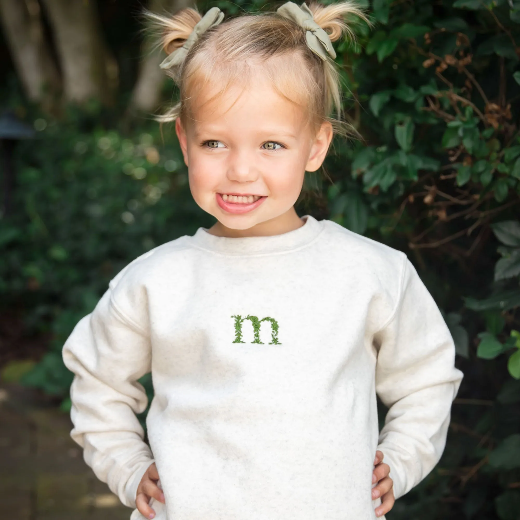 Ghost Cat Toddler Crewneck