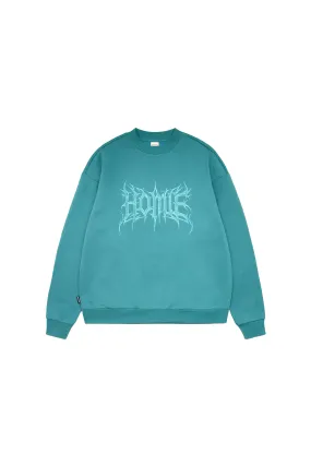 Gothic Crewneck - Teal