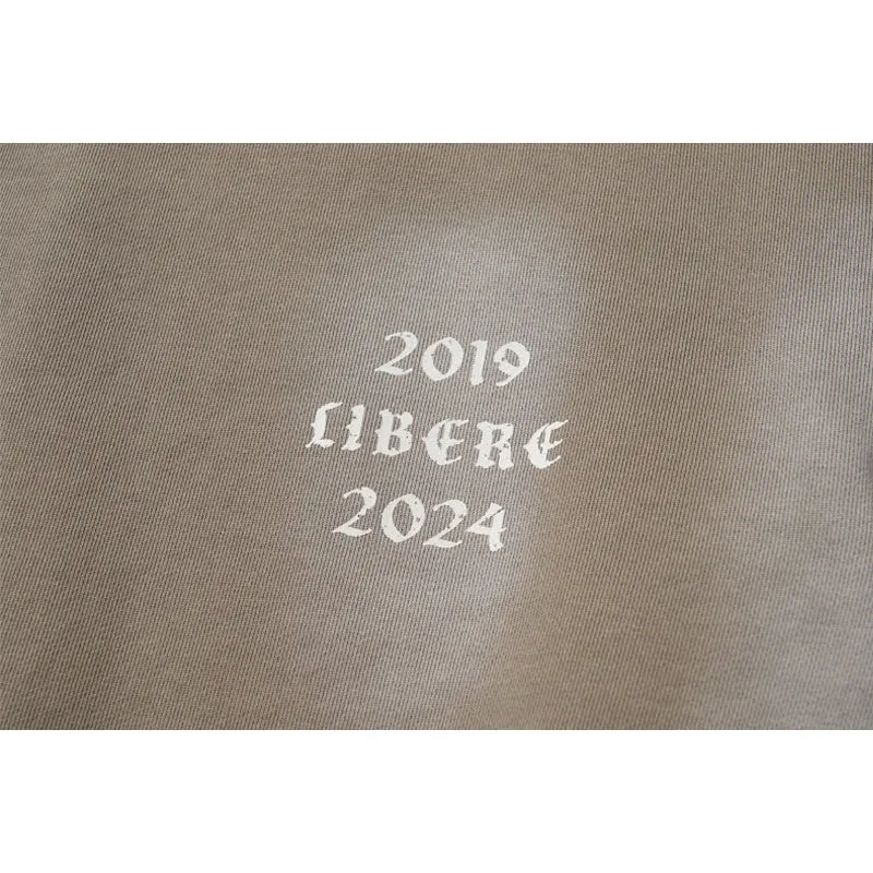 GOTHIC LOGO CREWNECK SWEAT / BROWN