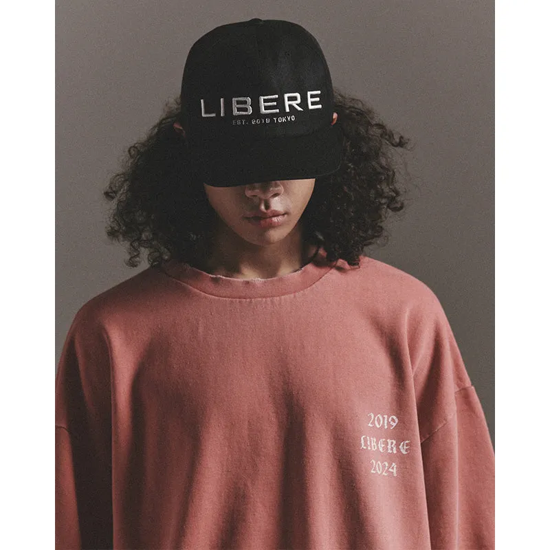 GOTHIC LOGO CREWNECK SWEAT / BURGUNDY