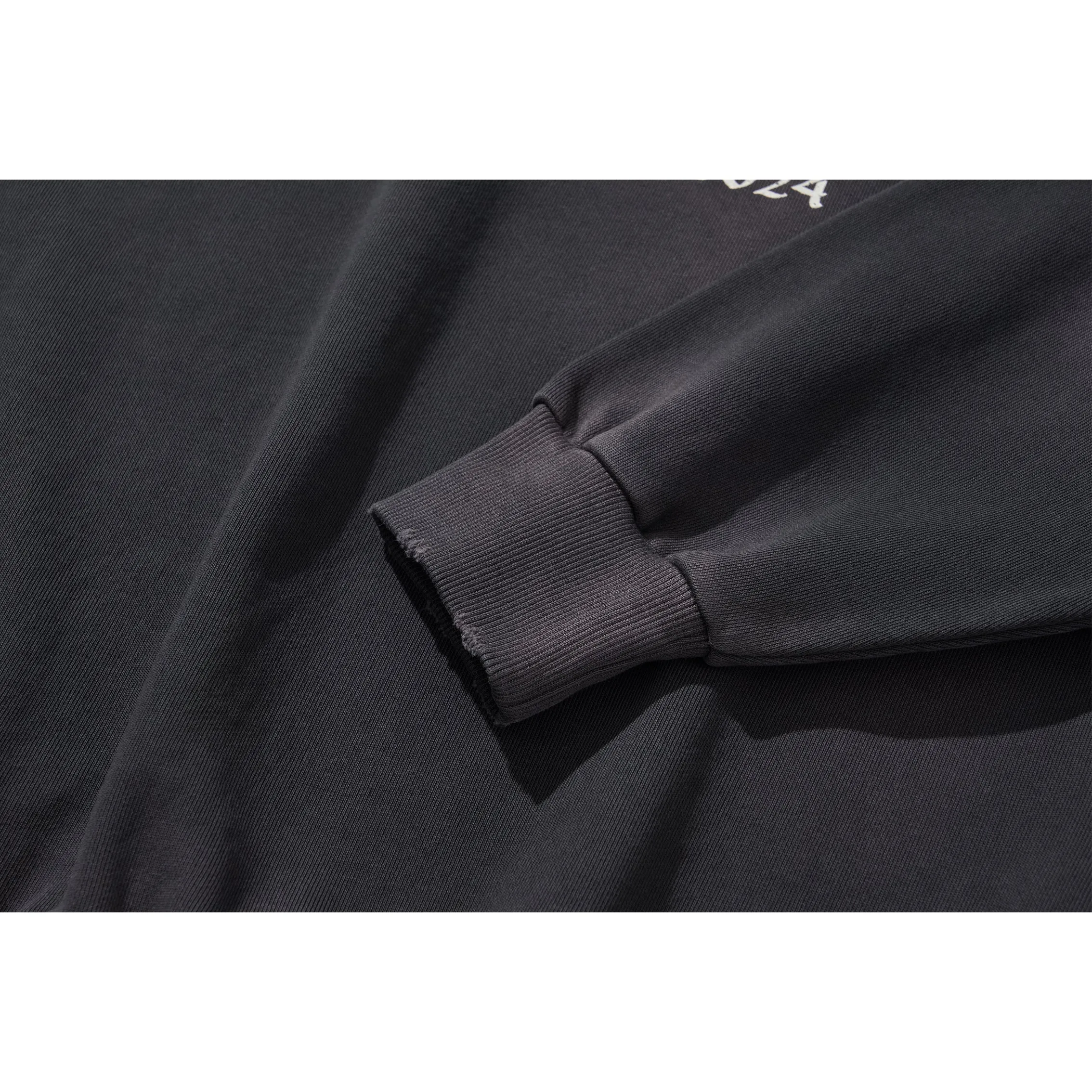 GOTHIC LOGO CREWNECK SWEATZ / BLACK