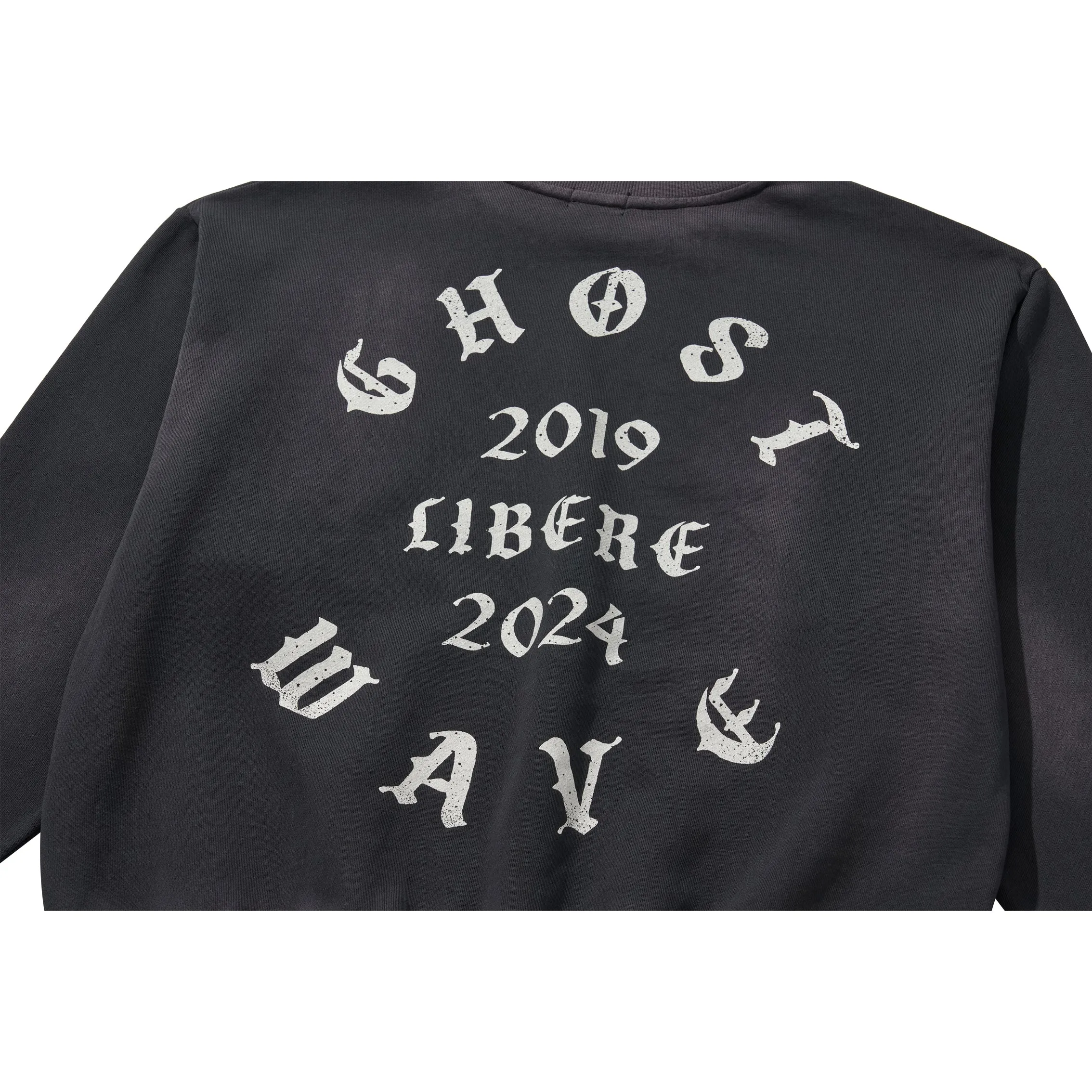 GOTHIC LOGO CREWNECK SWEATZ / BLACK