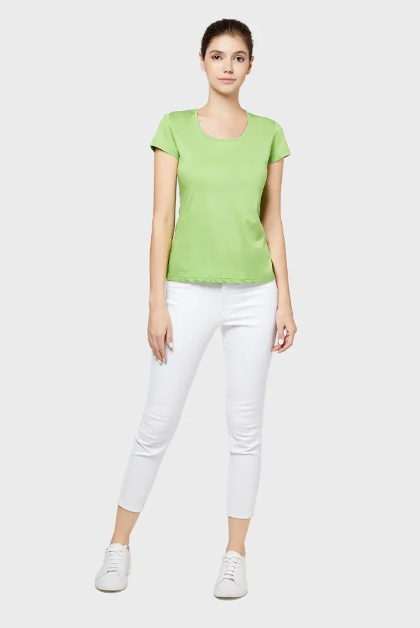 Grand Crew-Neck Cotton T-Shirt (160g)