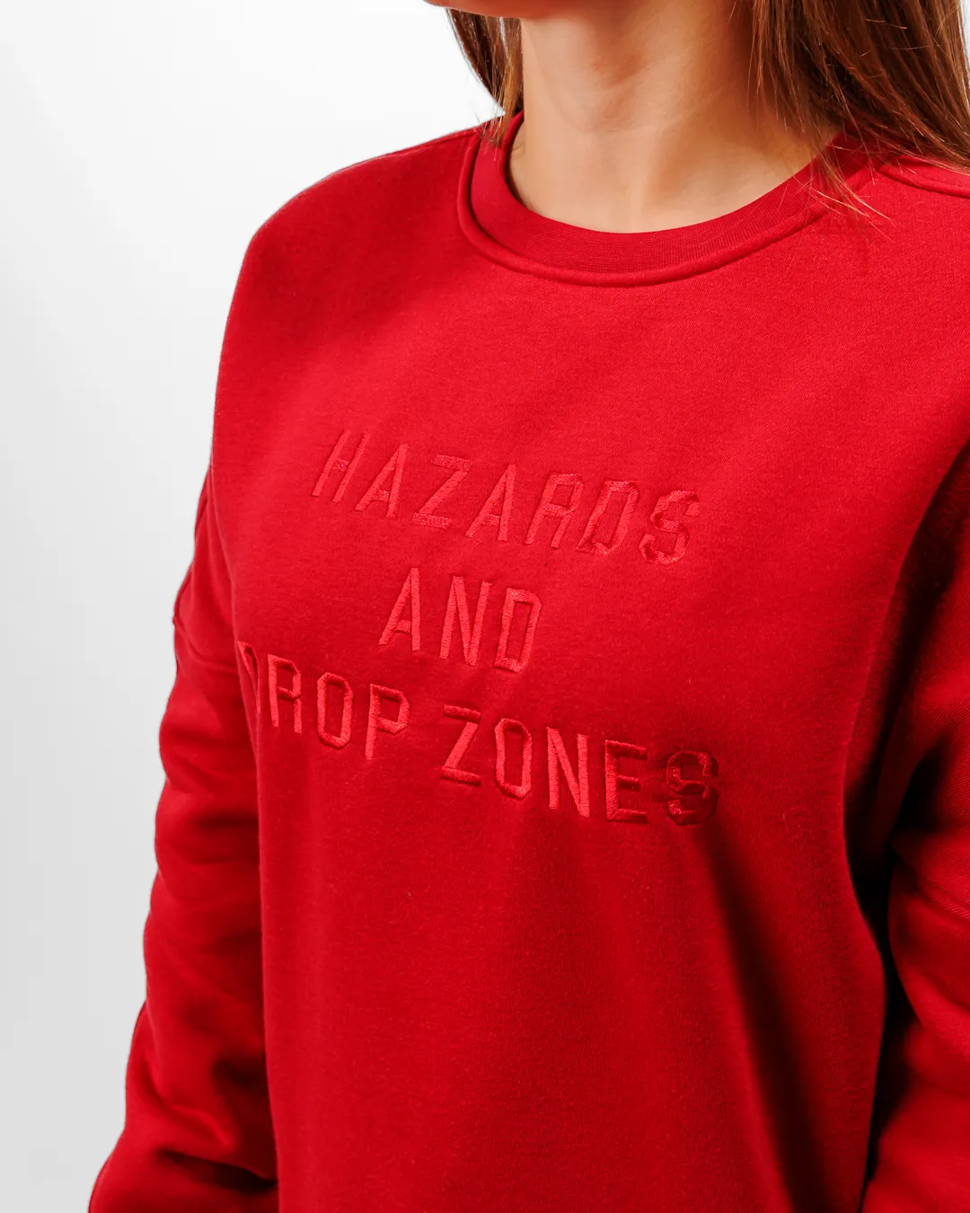 Hazards and Drop Zones Unisex Everyday Crewneck