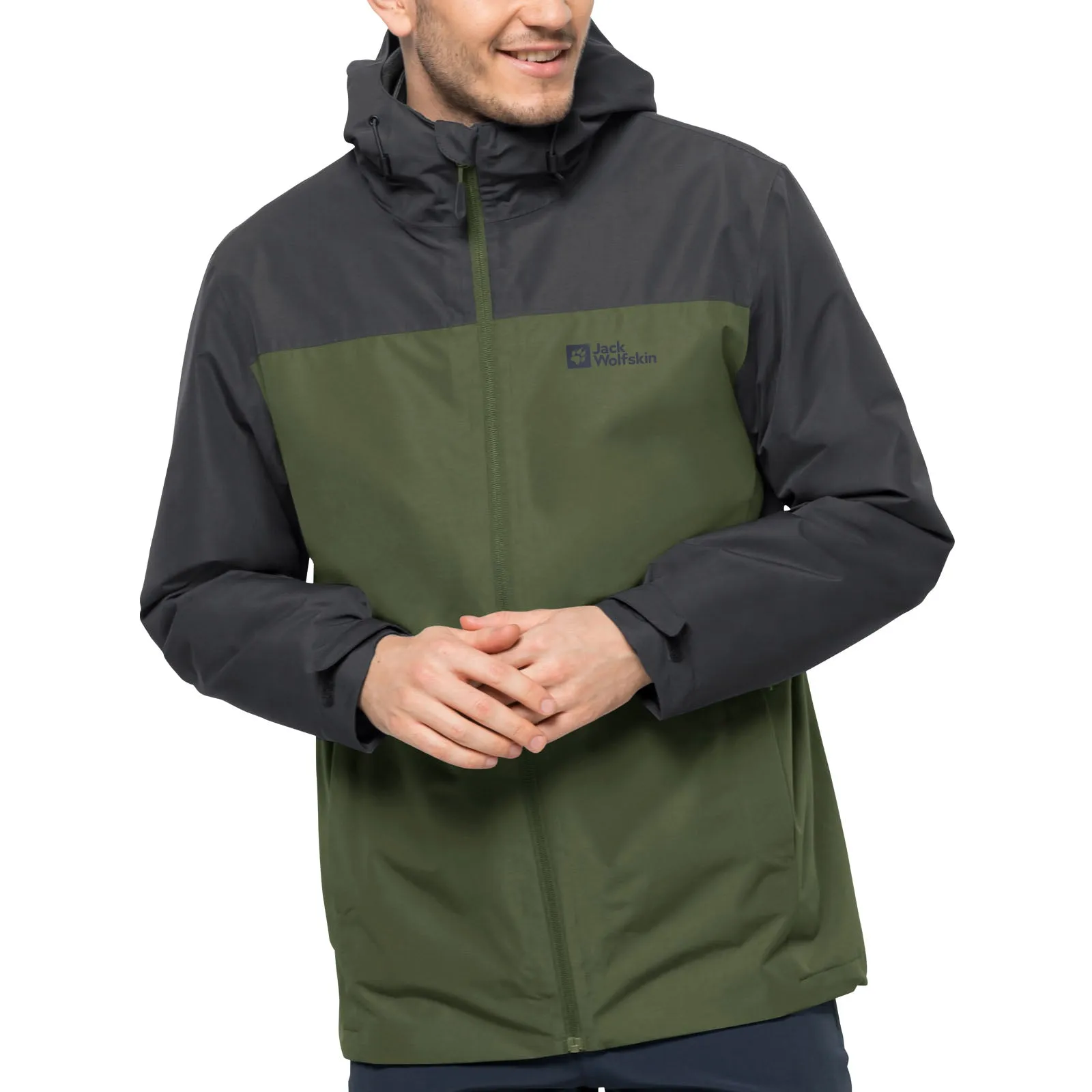 Jack Wolfskin Mens Taubenburg 3in1 Waterproof Insulated Jacket