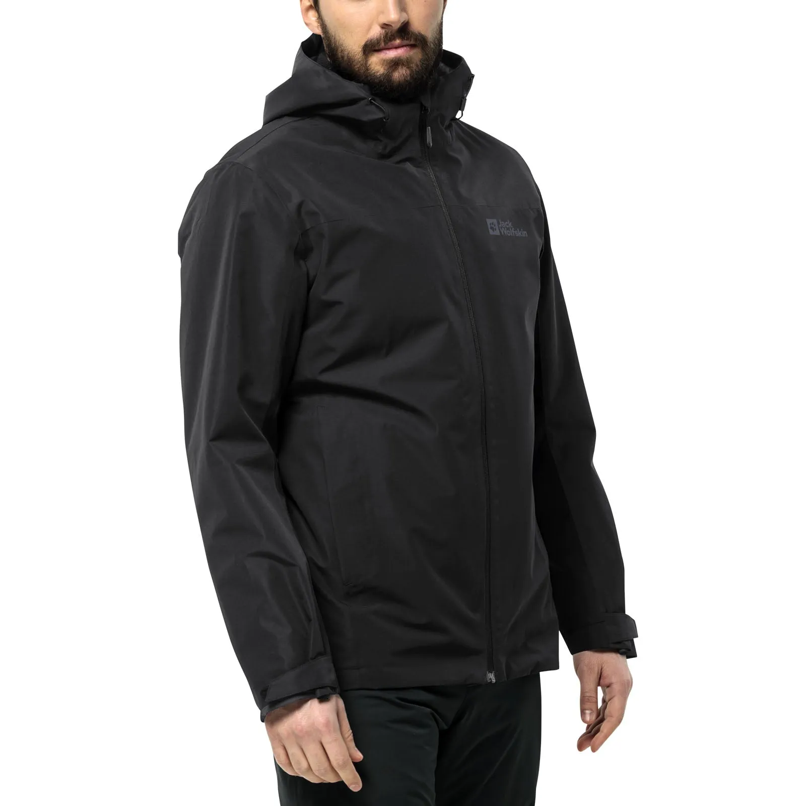 Jack Wolfskin Mens Taubenburg 3in1 Waterproof Insulated Jacket