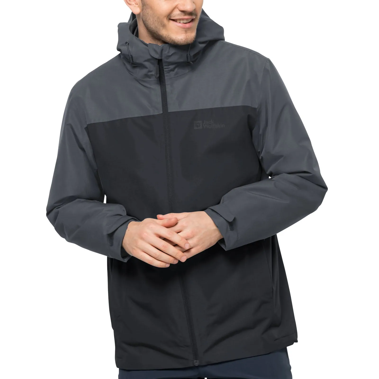 Jack Wolfskin Mens Taubenburg 3in1 Waterproof Insulated Jacket