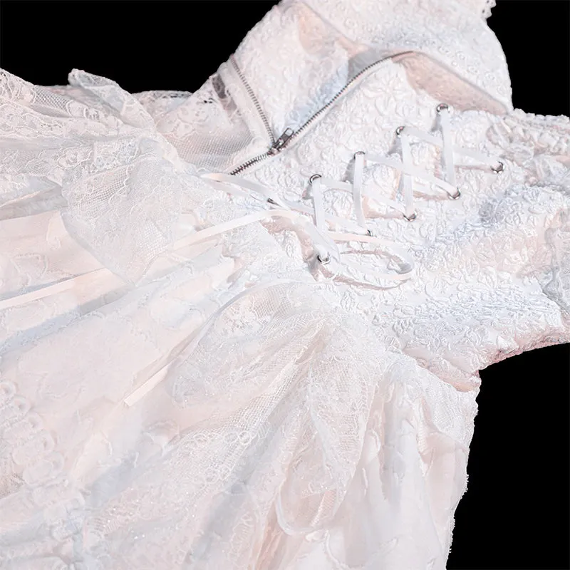JSK ♥Ready to Ship♥White Lover♥ Gothic Lolita Dress