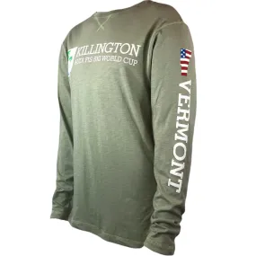 Killington Cup Logo Slub Long Sleeve Crew TShirt