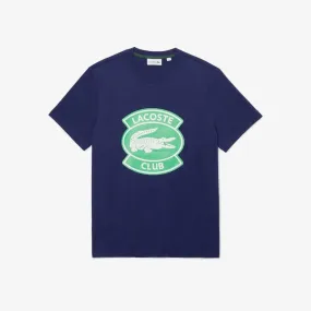 LACOSTE CLUB CREW NECK T-SHIRT Men’s -BLUE 78X