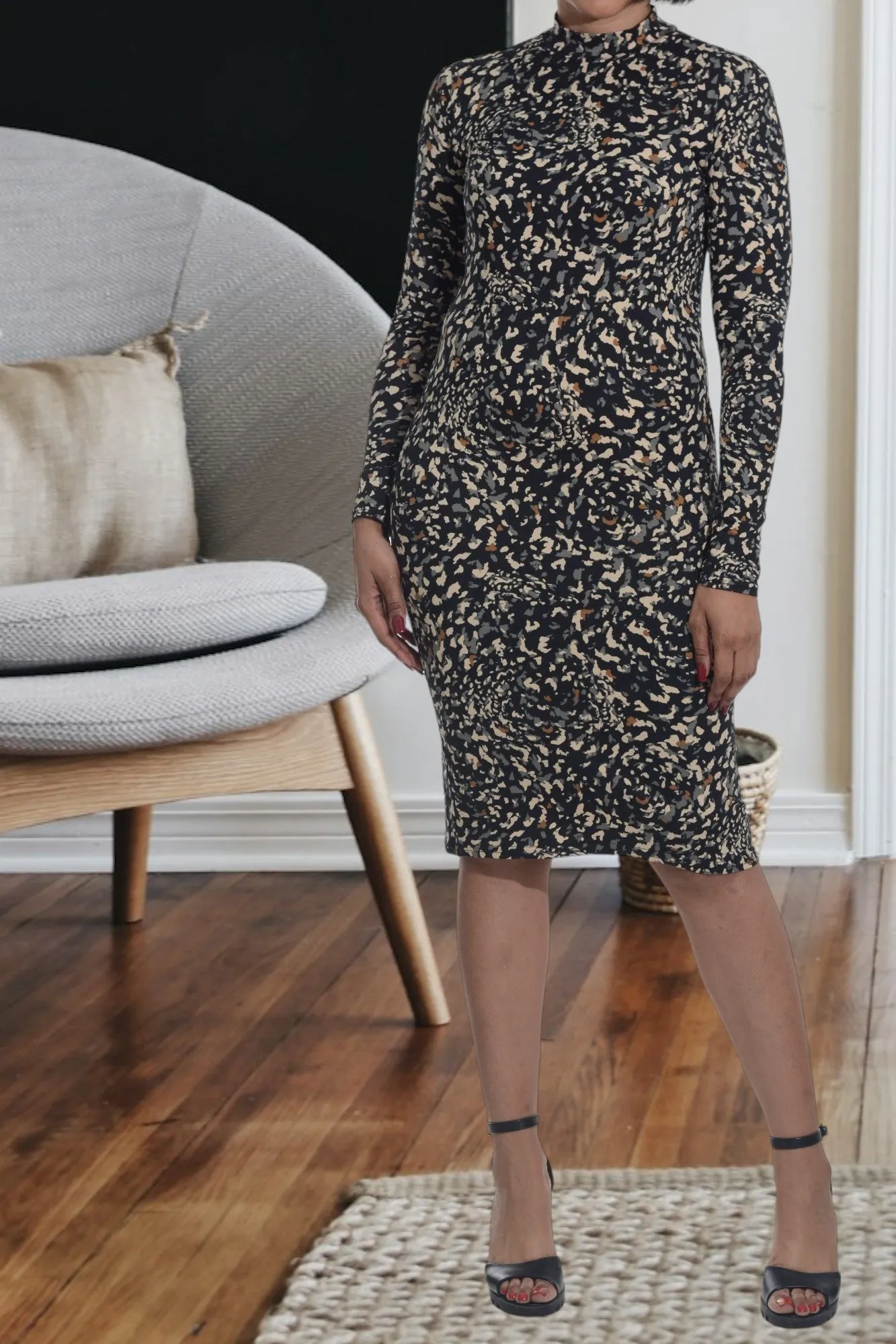 Ladies Printed  BodyCon Dress