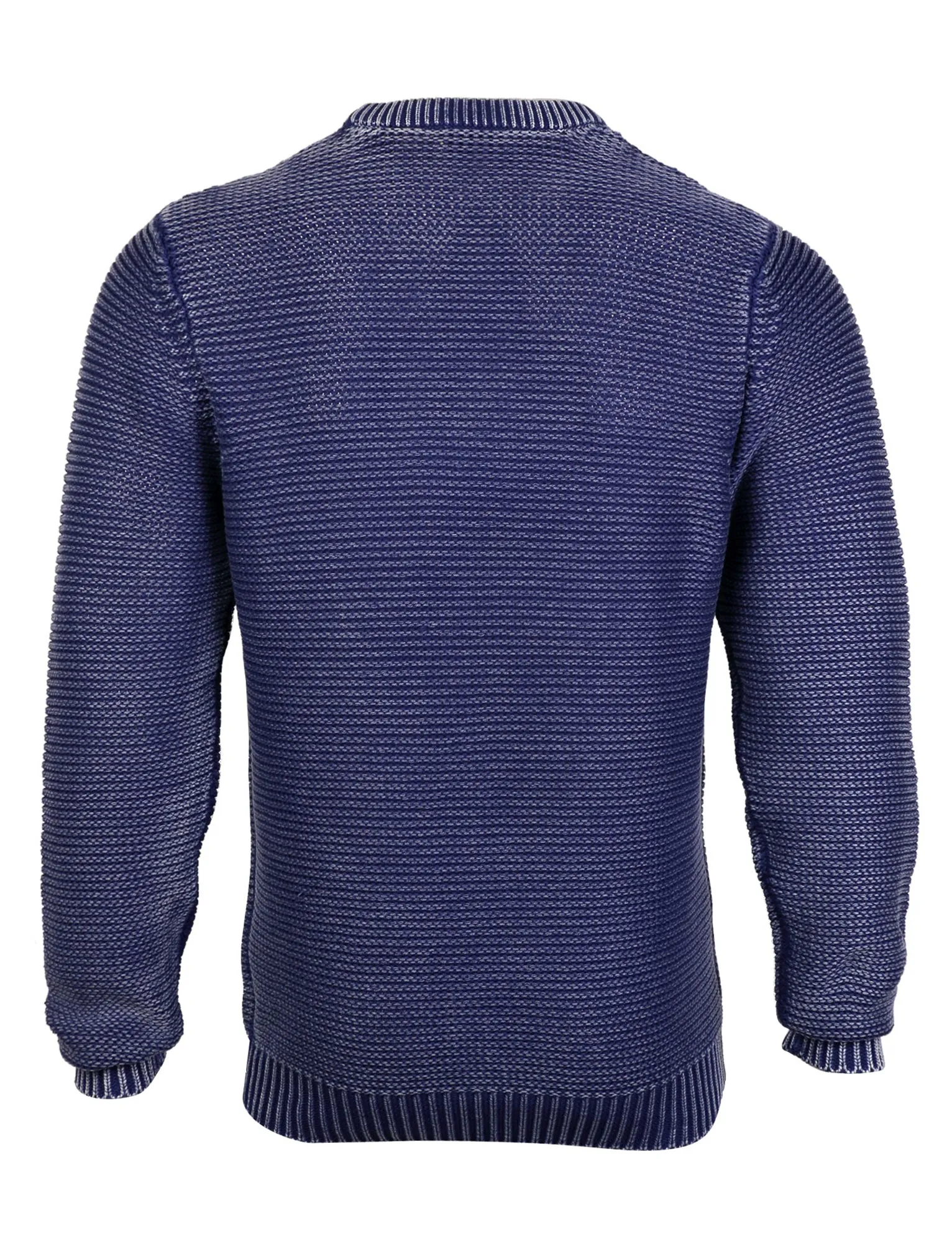 Mens Dissident Nile acid blue wash jumper