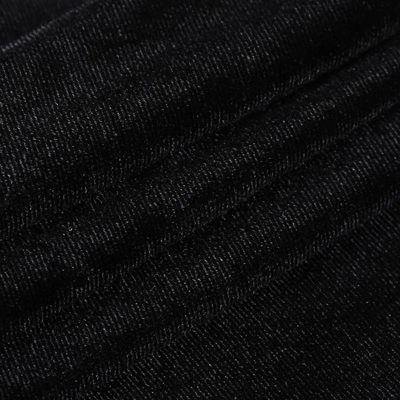 Mesh crewneck long sleeve see through embroidery mini dress
