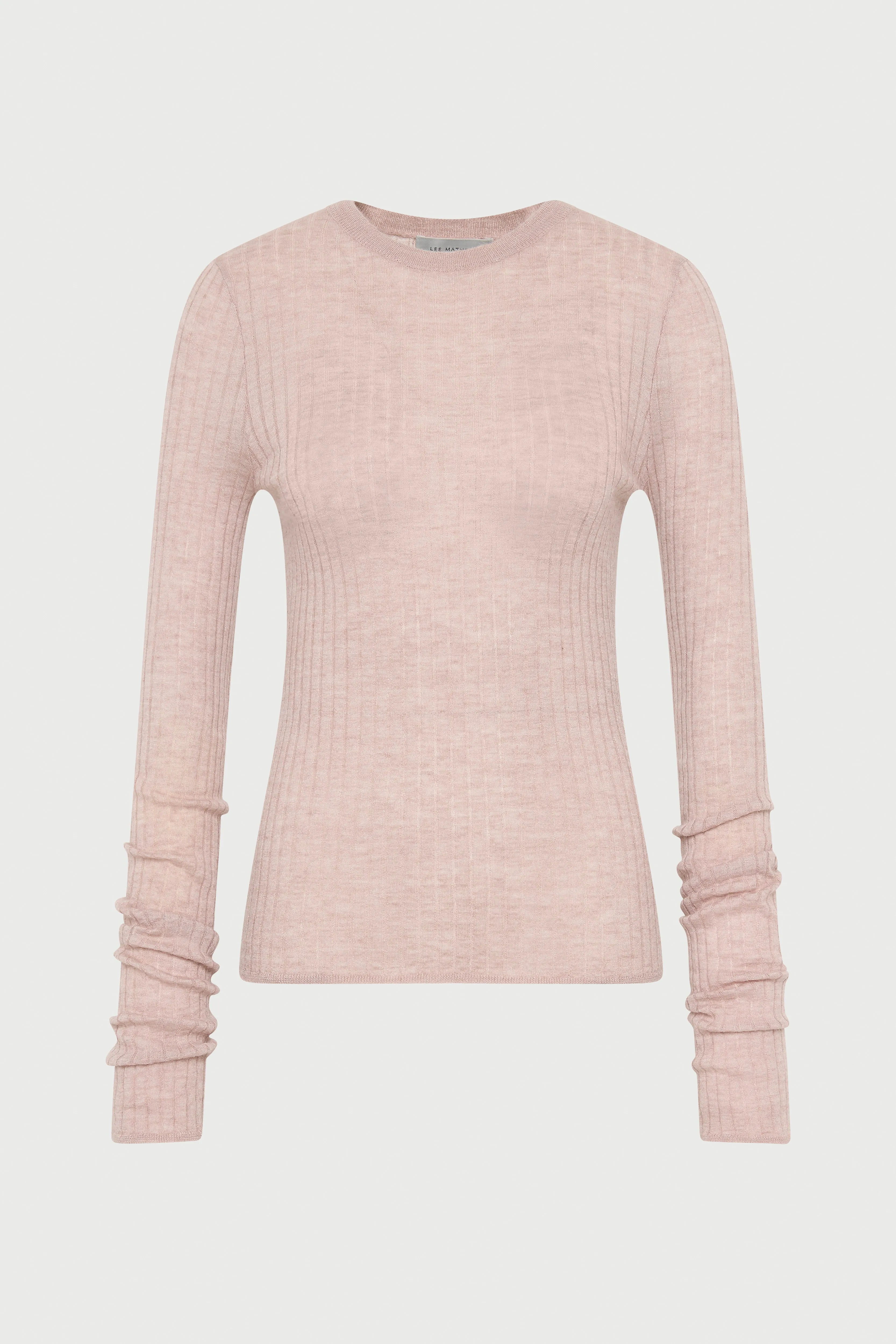 Mila Ribbed Crewneck