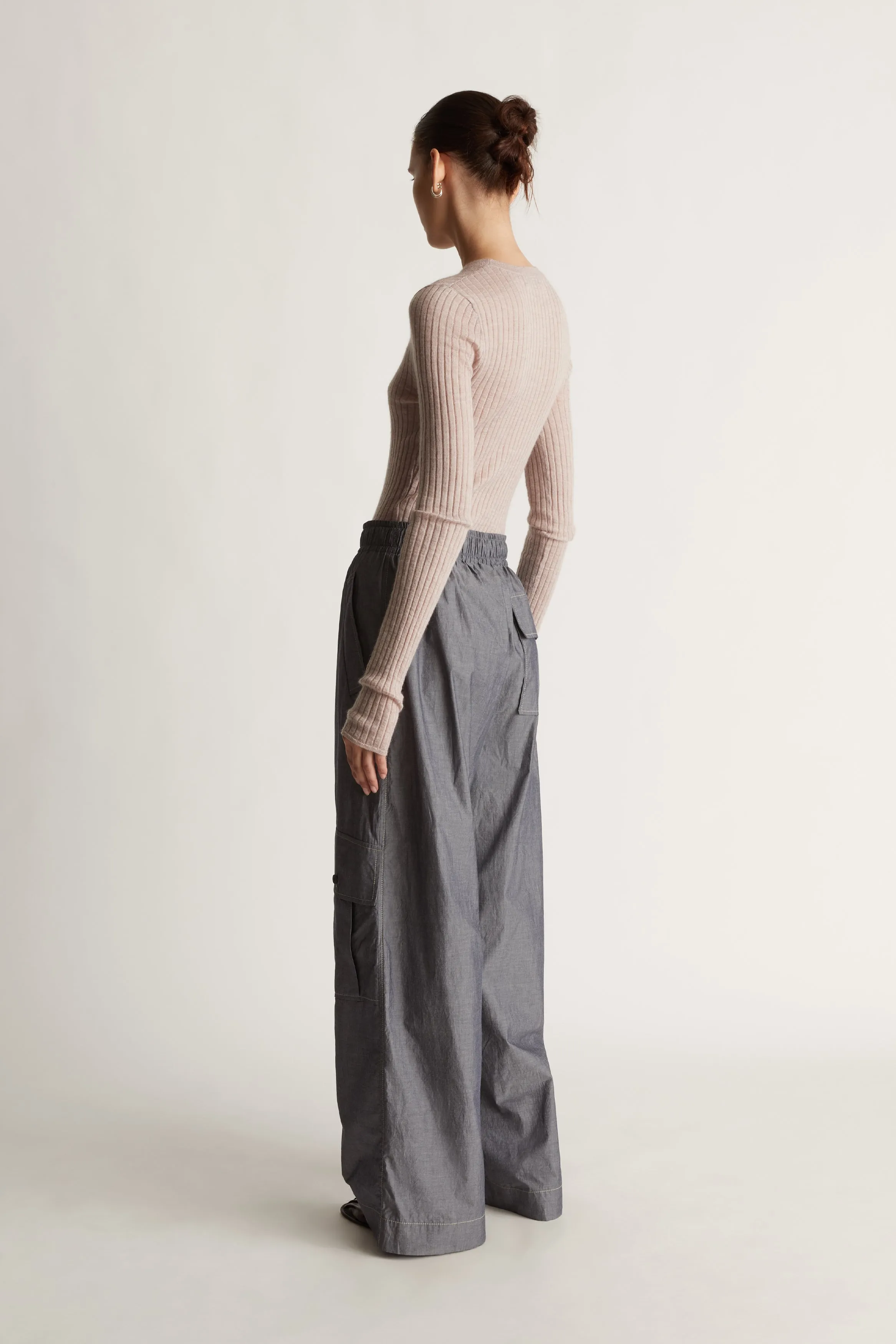 Mila Ribbed Crewneck