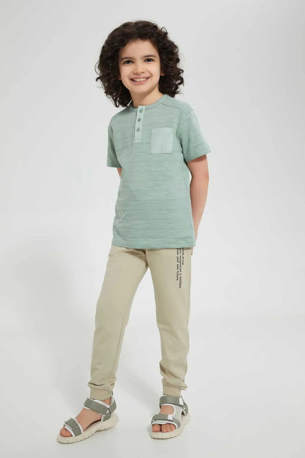 Mint Henley T-Shirt