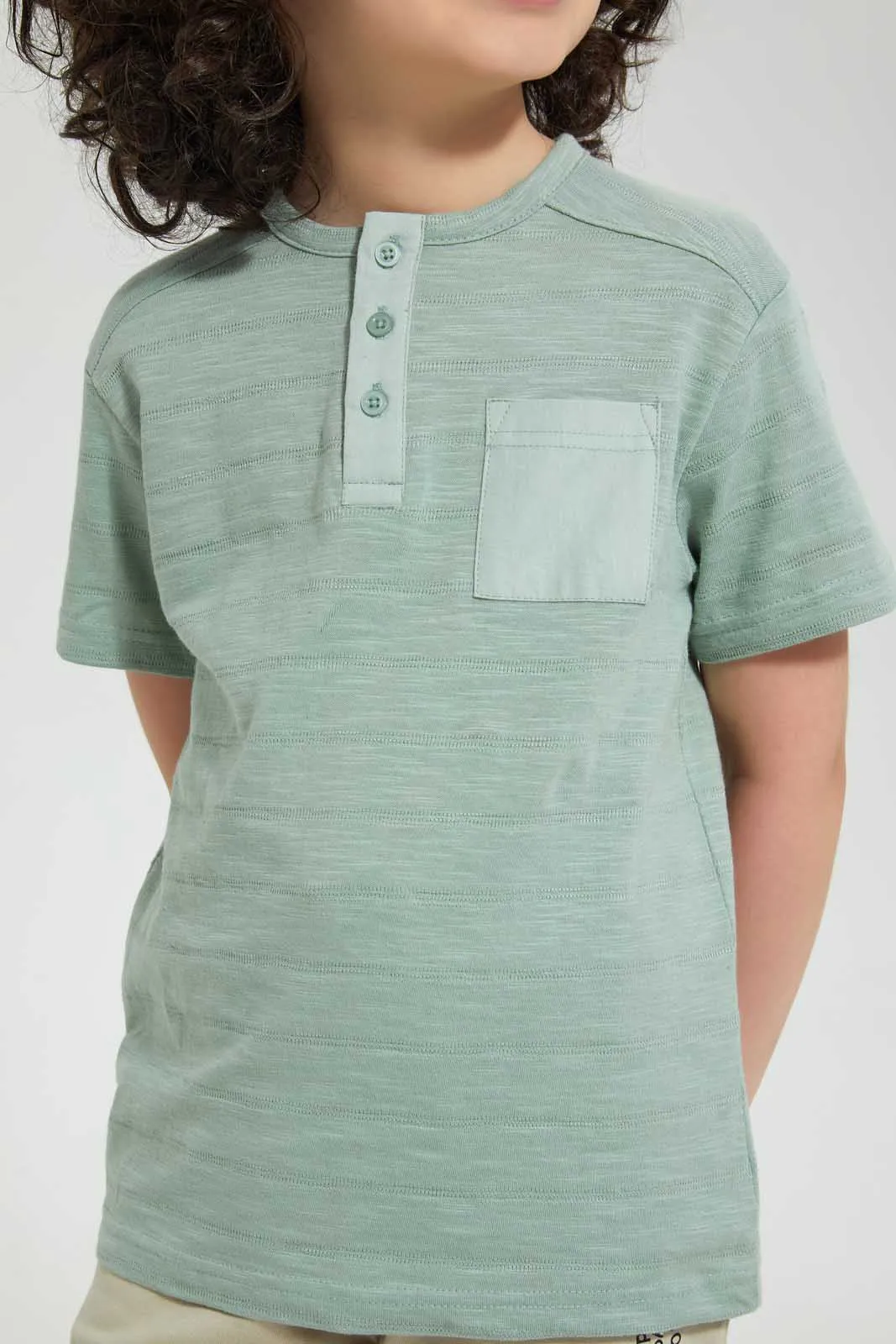 Mint Henley T-Shirt