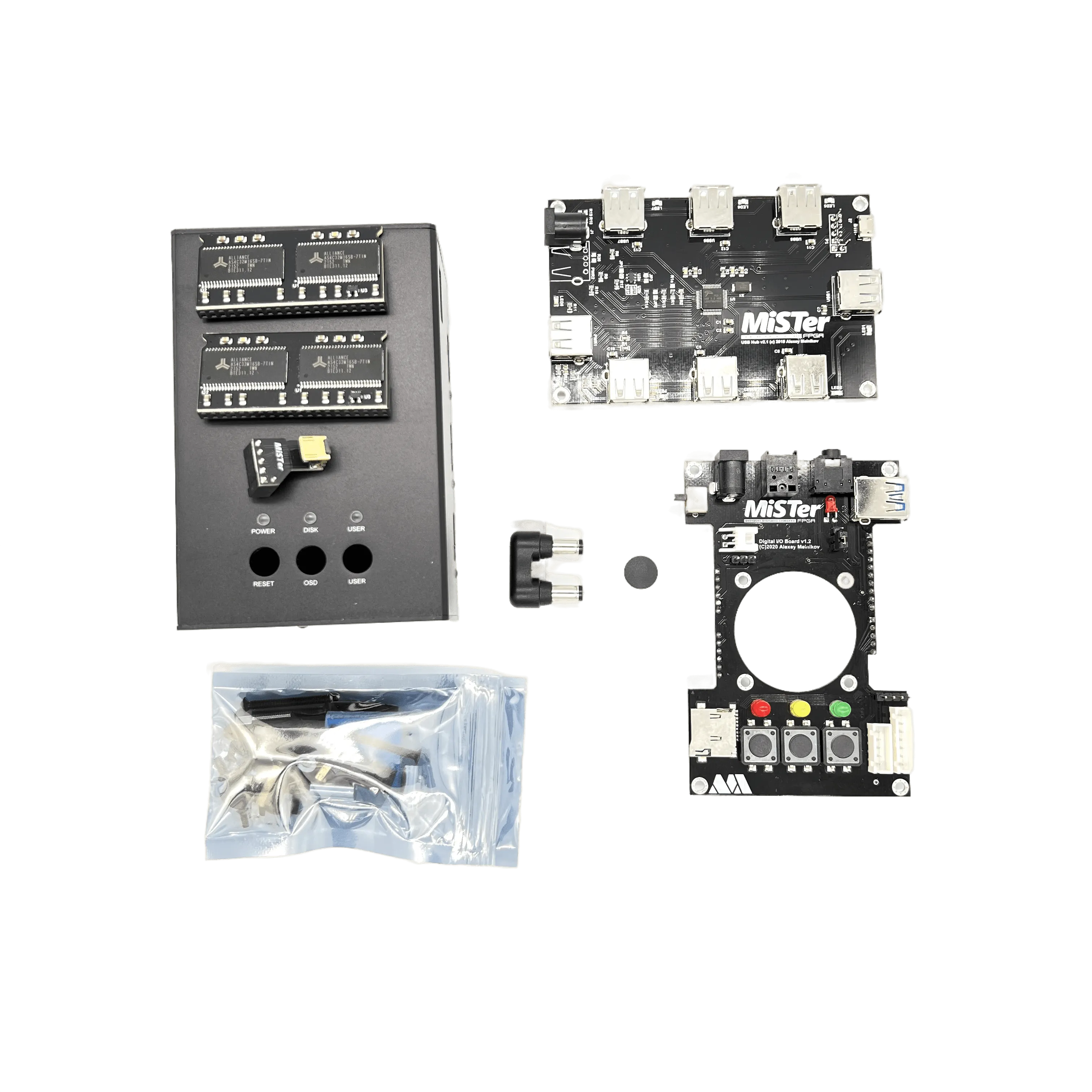 MiSTer Aluminum Armor Bundle Lite (no DE10-nano)