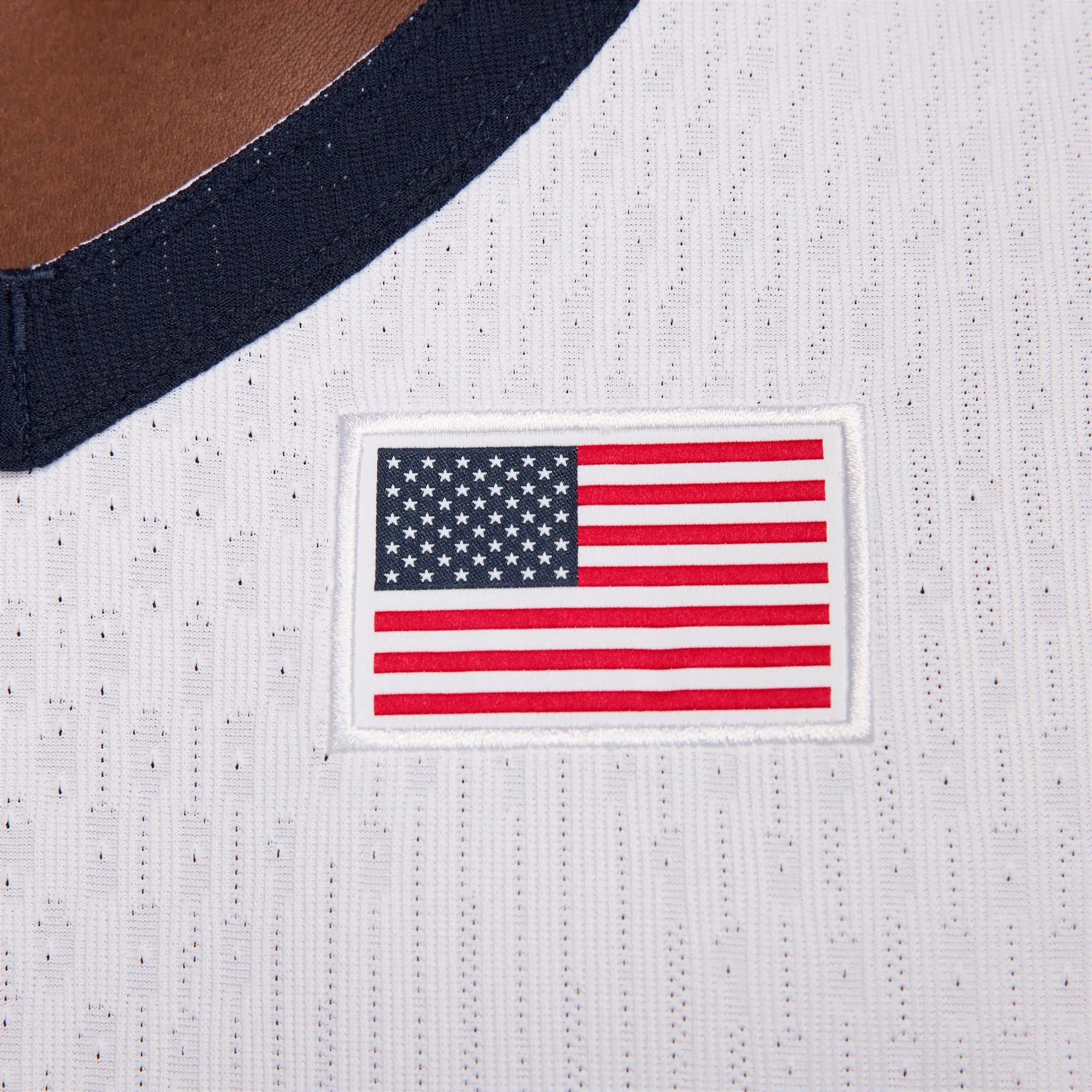 NIKE SB 2024 FEDERATION KIT DRI-FIT ADV SLEEVELESS SKATE JERSEY USA WHITE