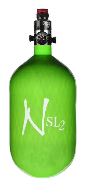 Ninja SL2 68ci 4500psi PRO V2 HPA Tank Lime Green