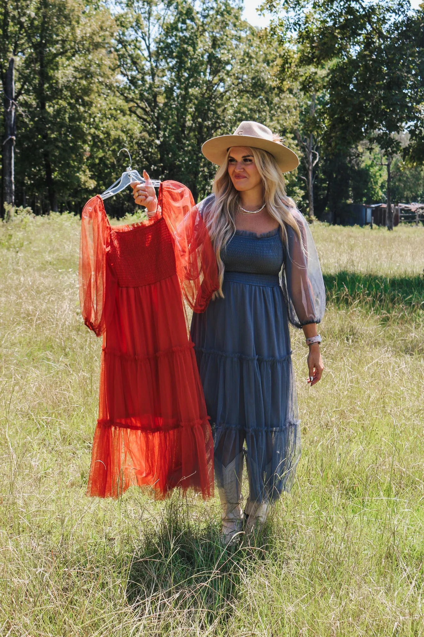 Onto The Next Mesh Maxi Dress