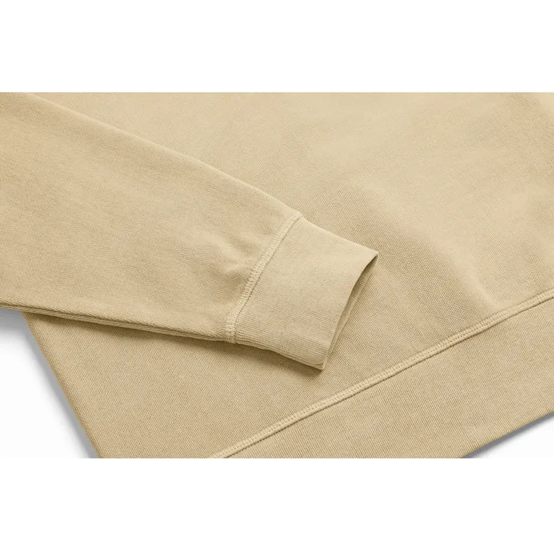 Organic French Terry Crewneck - Dune