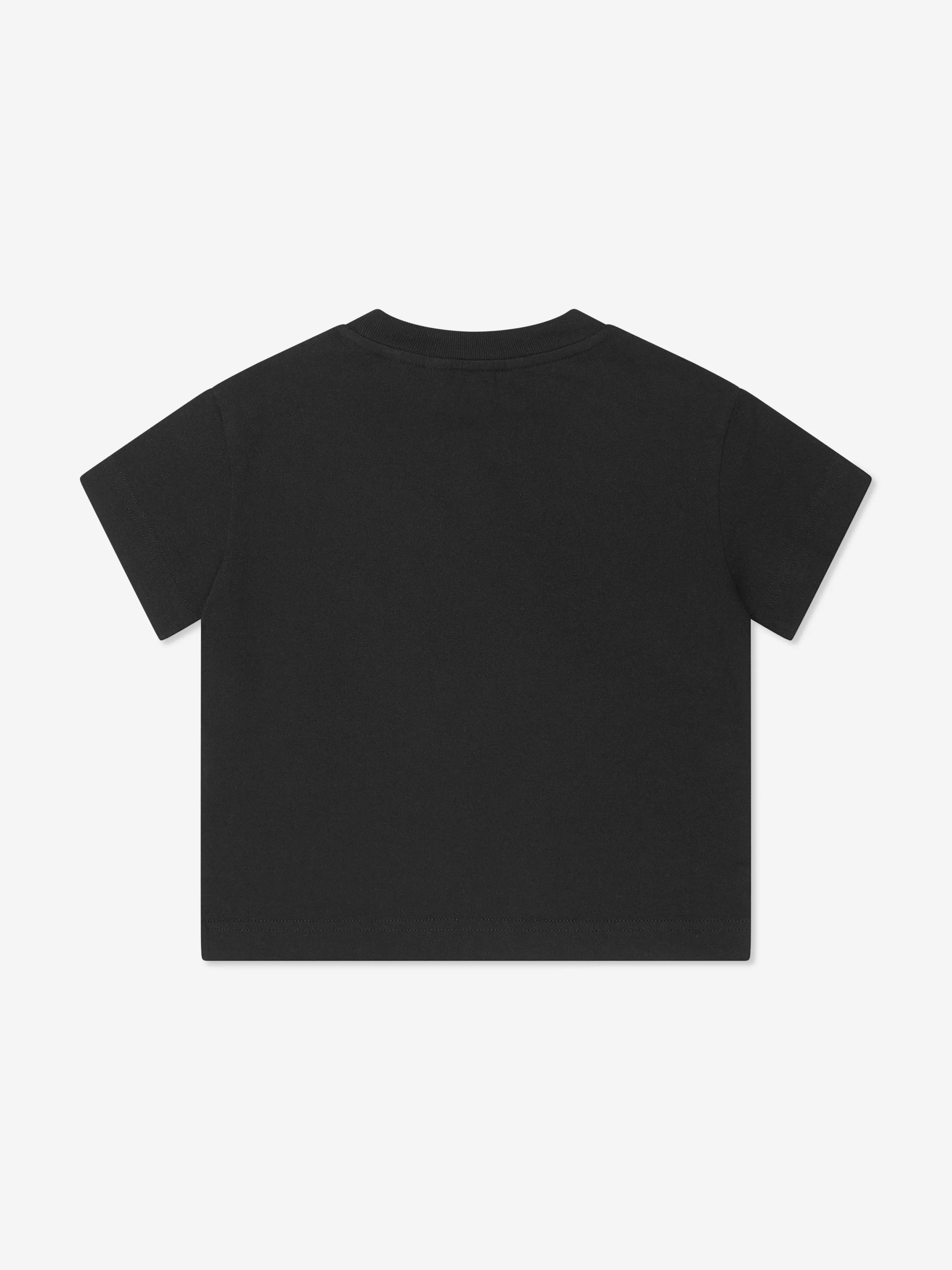 Palm Angels Boys Logo T-Shirt in Black