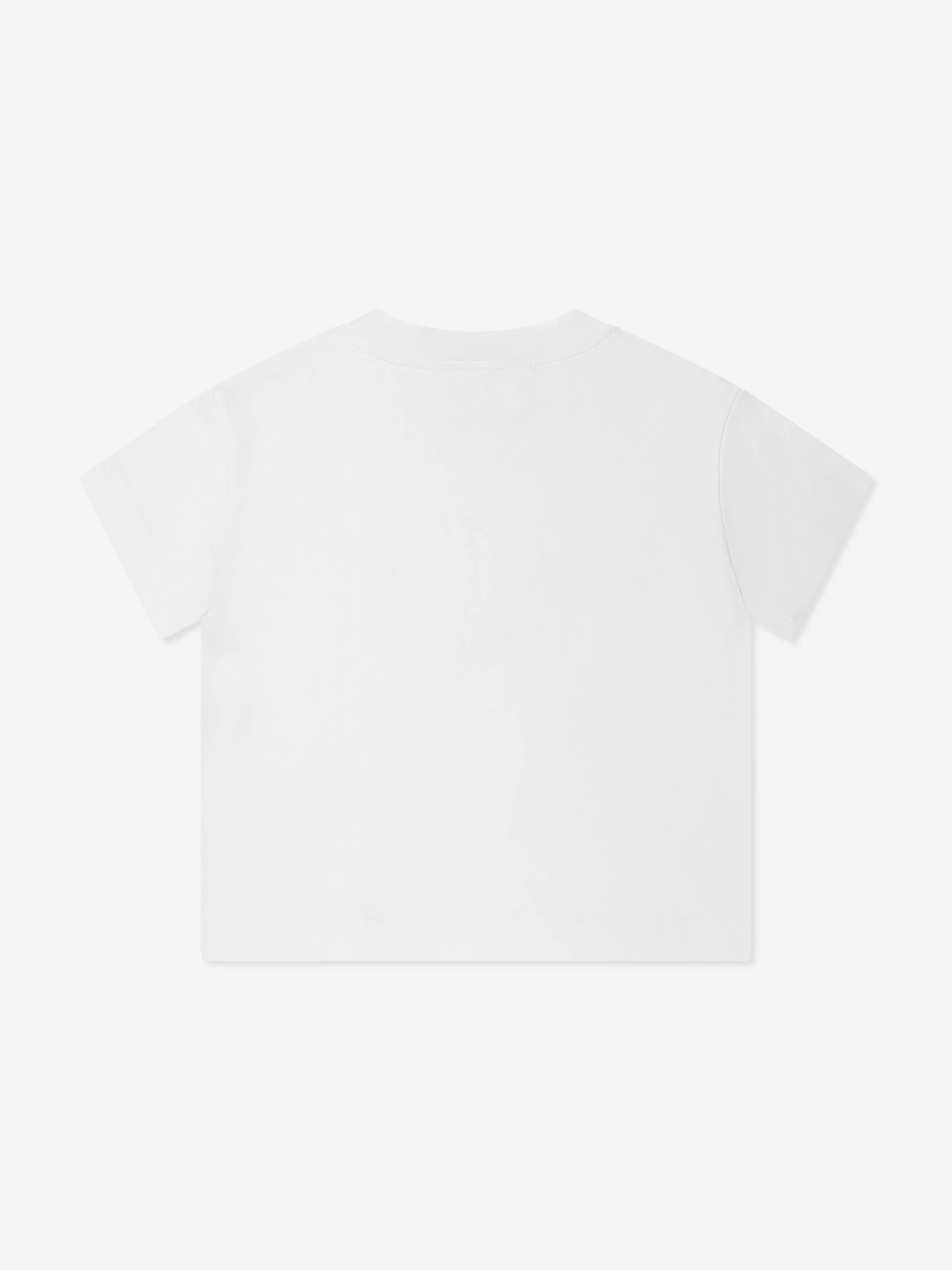 Palm Angels Boys Logo T-Shirt in White
