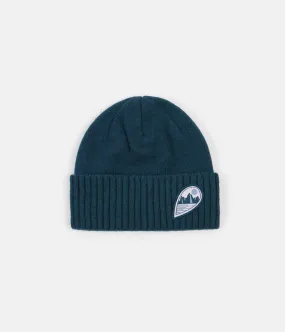 Patagonia Brodeo Beanie - Tube View / Crater Blue