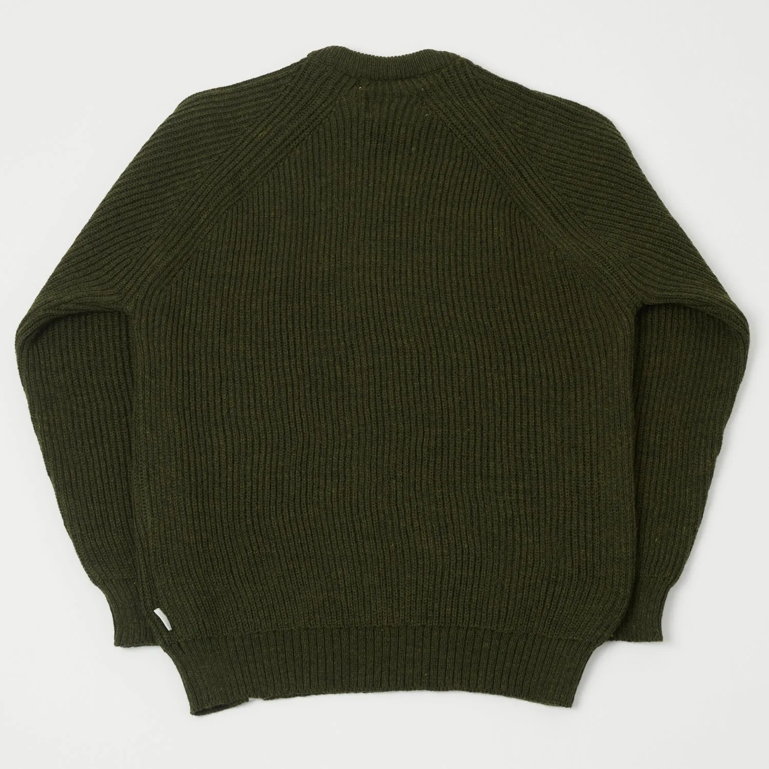 Peregrine Ford Crew Neck Jumper - Olive
