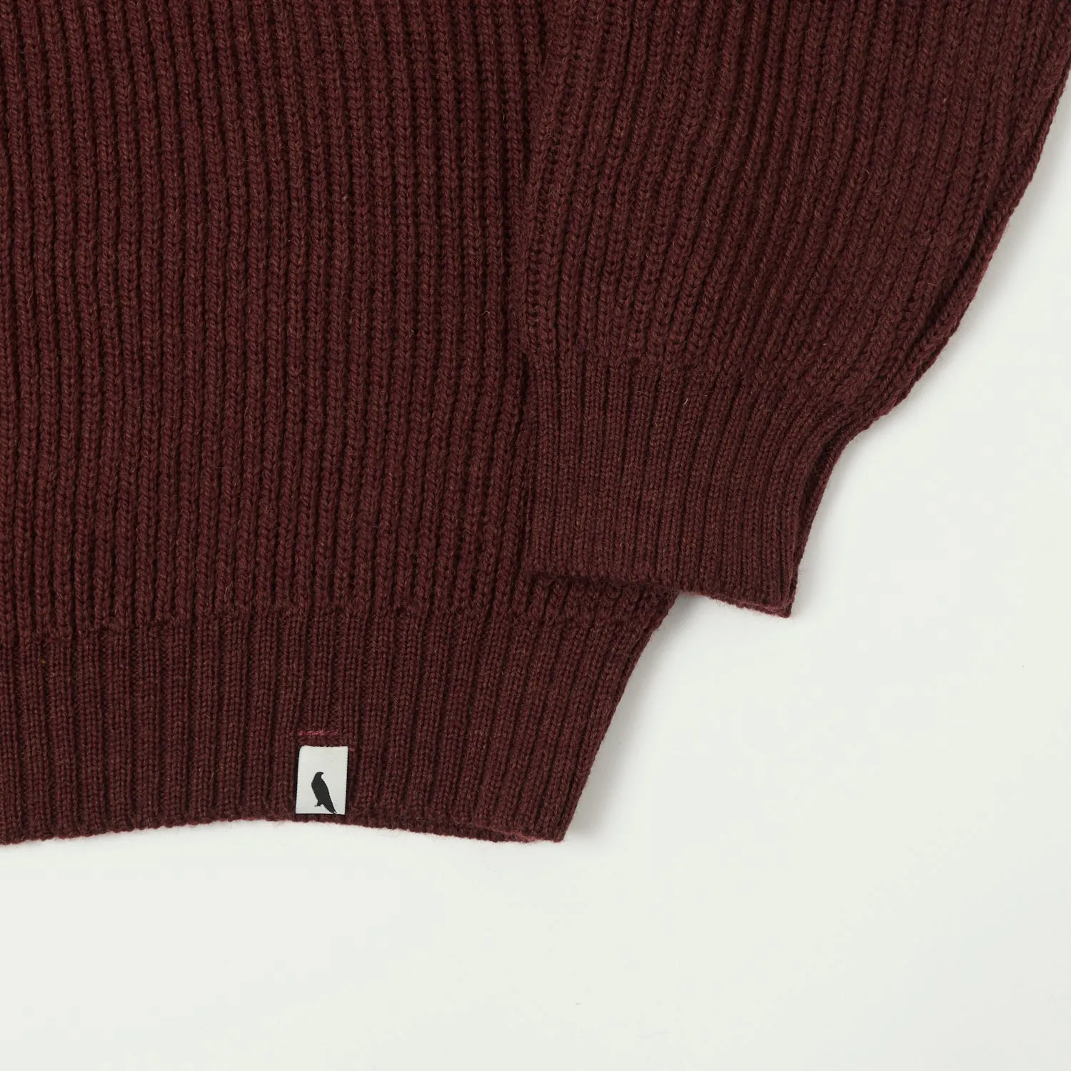 Peregrine Ford Crew Neck Jumper - Shiraz