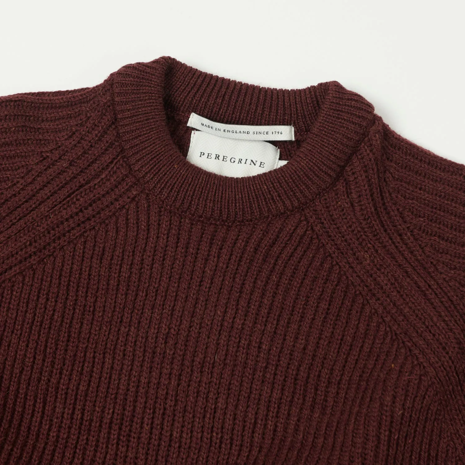 Peregrine Ford Crew Neck Jumper - Shiraz