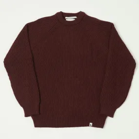 Peregrine Ford Crew Neck Jumper - Shiraz