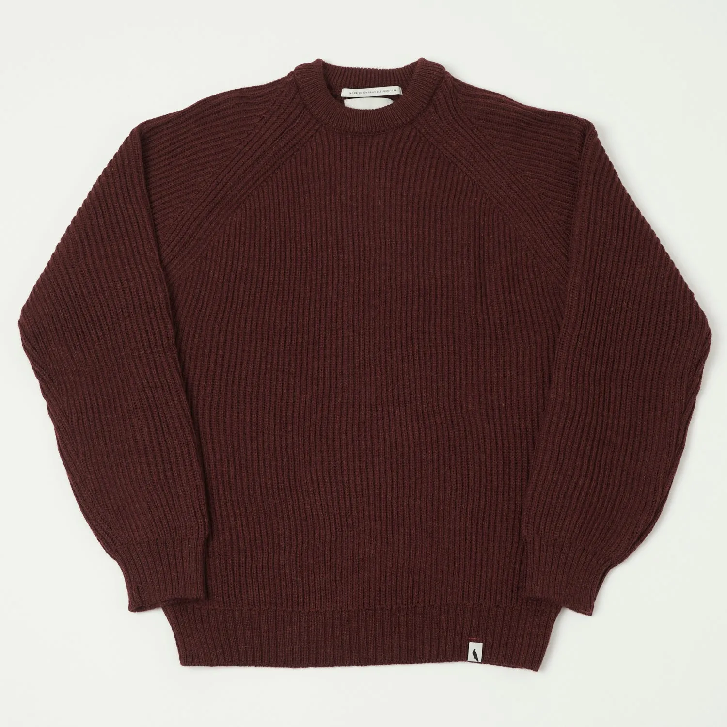 Peregrine Ford Crew Neck Jumper - Shiraz