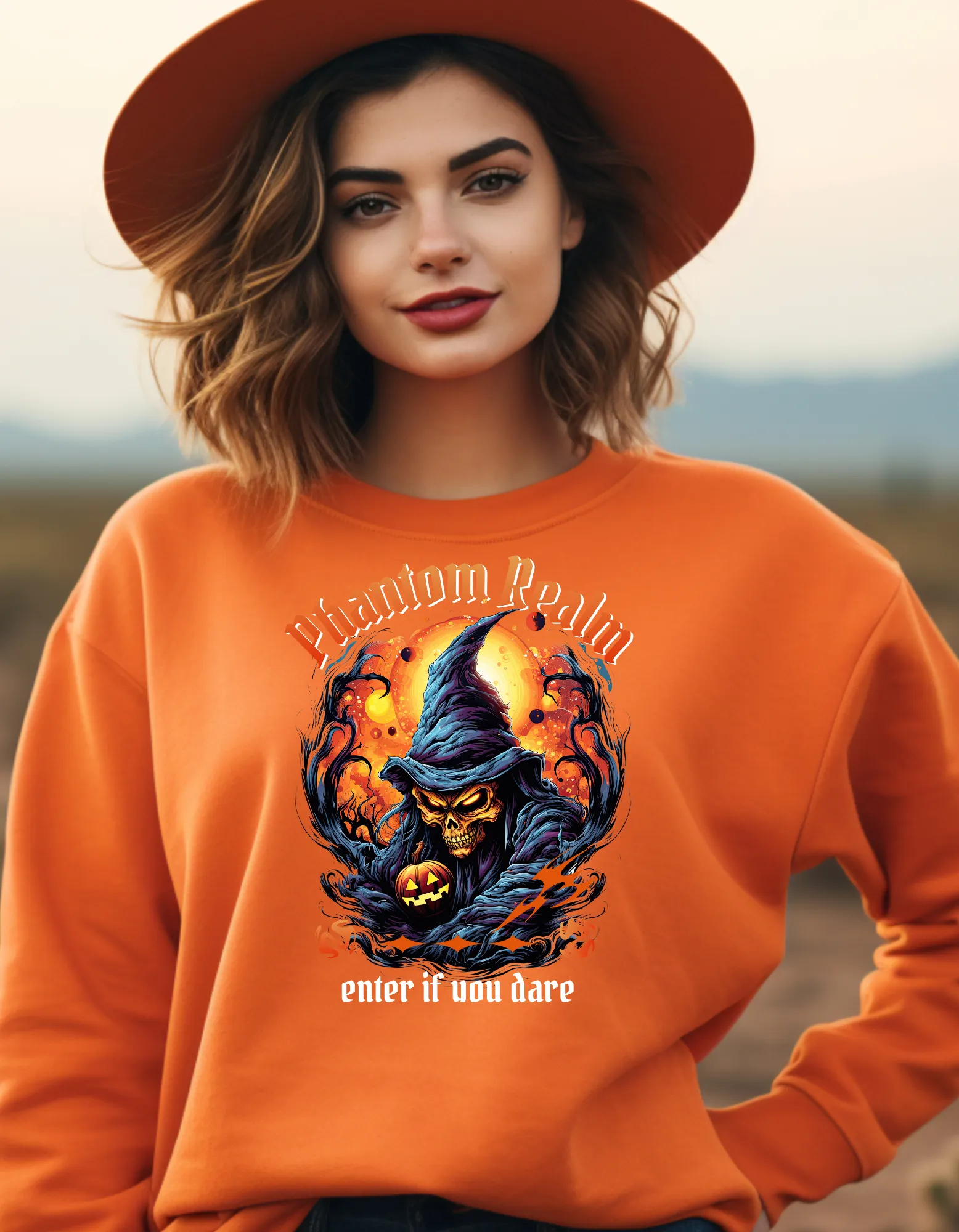Phantom Realm Unisex Sweatshirt - Enter if you dare Crewneck