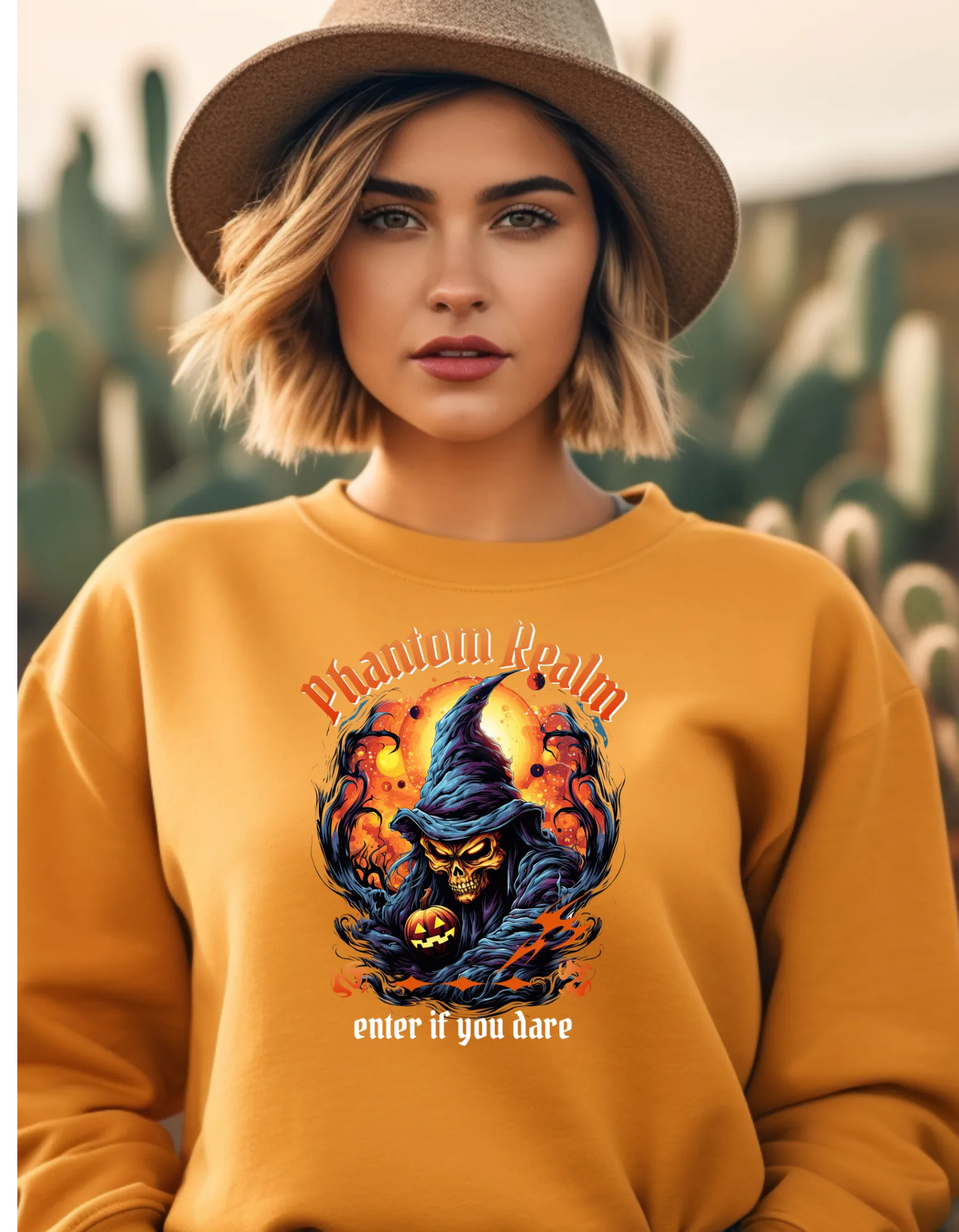 Phantom Realm Unisex Sweatshirt - Enter if you dare Crewneck