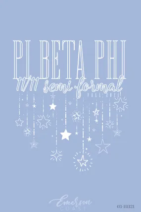 Pi Beta Phi Chapman University Semi Formal T-shirt