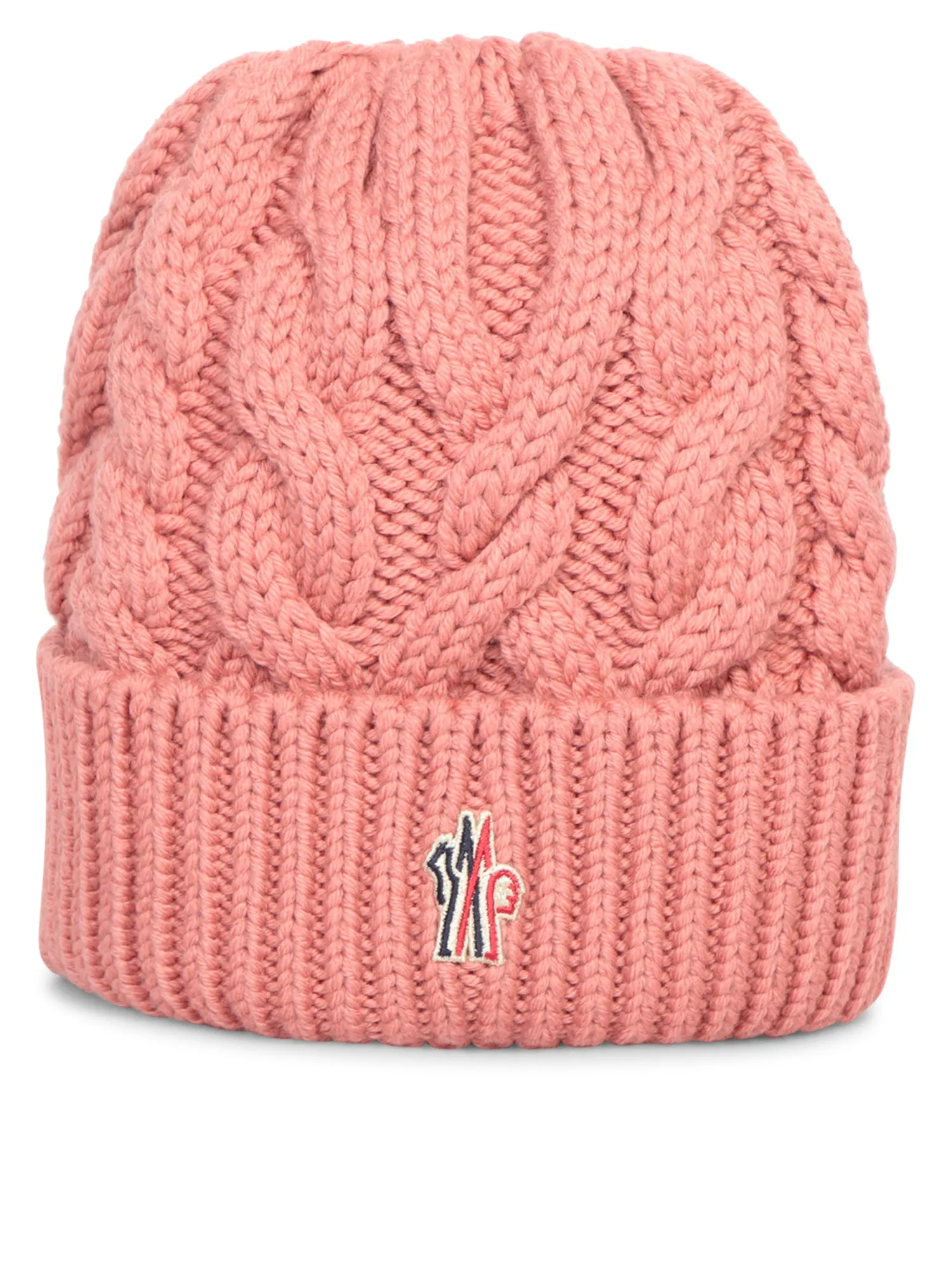 Pink Wool Beanie Hat